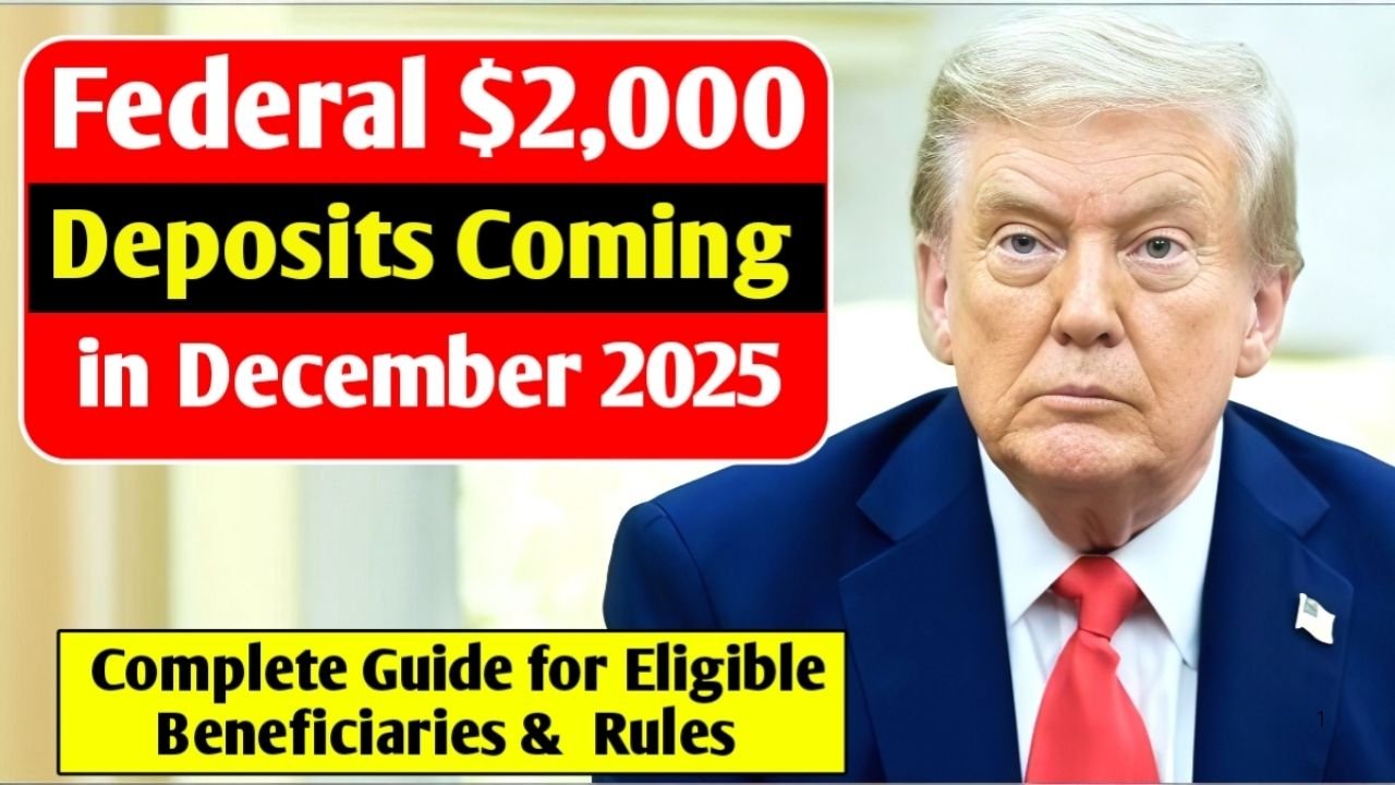 Federal $2,000 Deposits Expected in December 2025: Eligibility, Rules, Timeline & Latest Updates